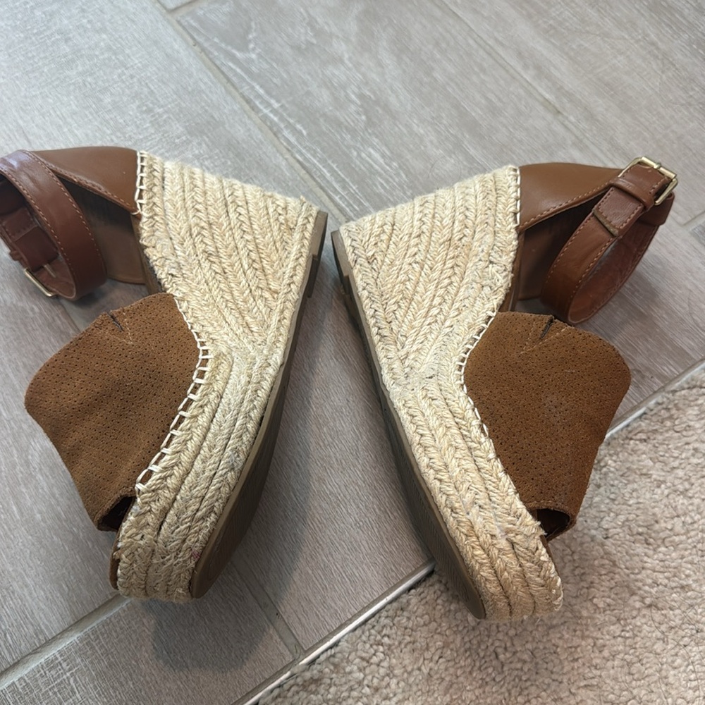 Steve Madden suede espadrille wedges
